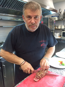 Tommaso Cardinale Chef-gerente restaurante la bruschetta